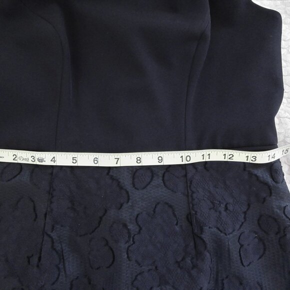 Aidan MATTOX jacquard cocktail dress lace 4 nwt party - Picture 7 of 13